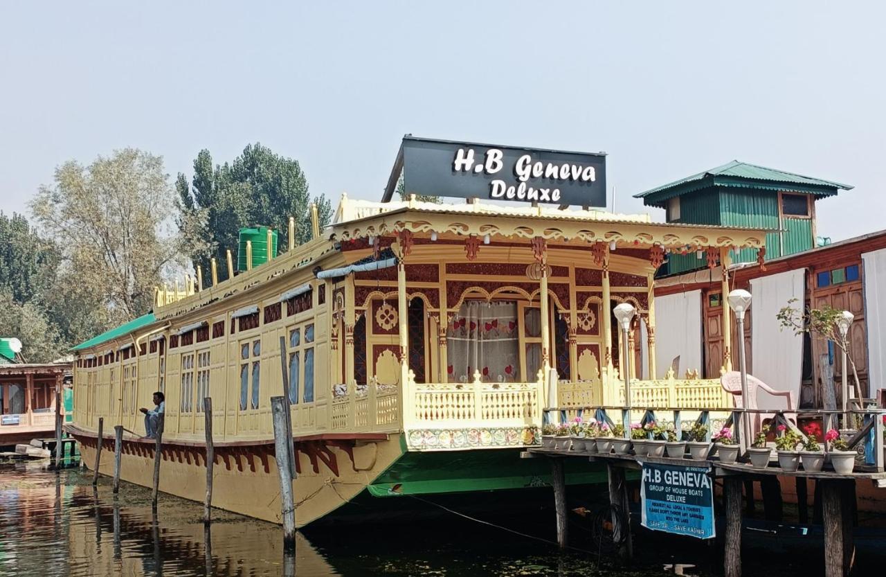 Heritage Geneva House Boat Srīnagar Dış mekan fotoğraf