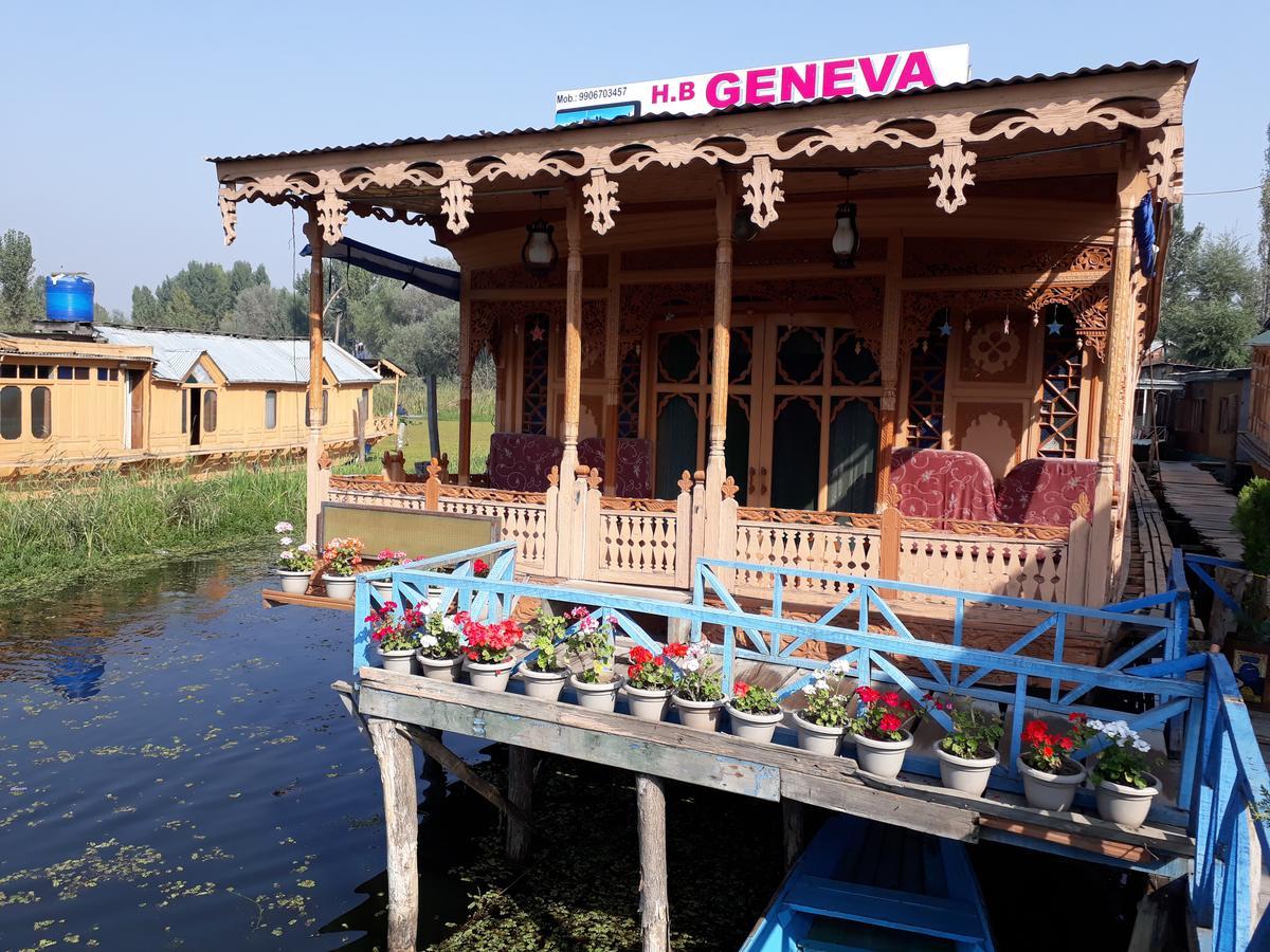 Heritage Geneva House Boat Srīnagar Dış mekan fotoğraf